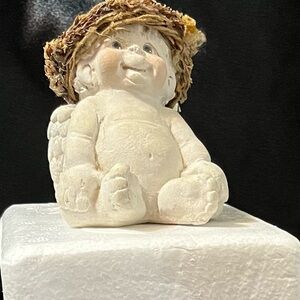 Rustic Cream and Brown Decor Accent